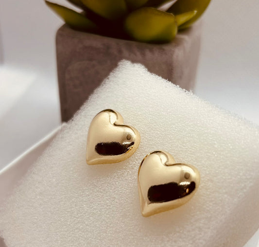 Delicate Heart Earrings