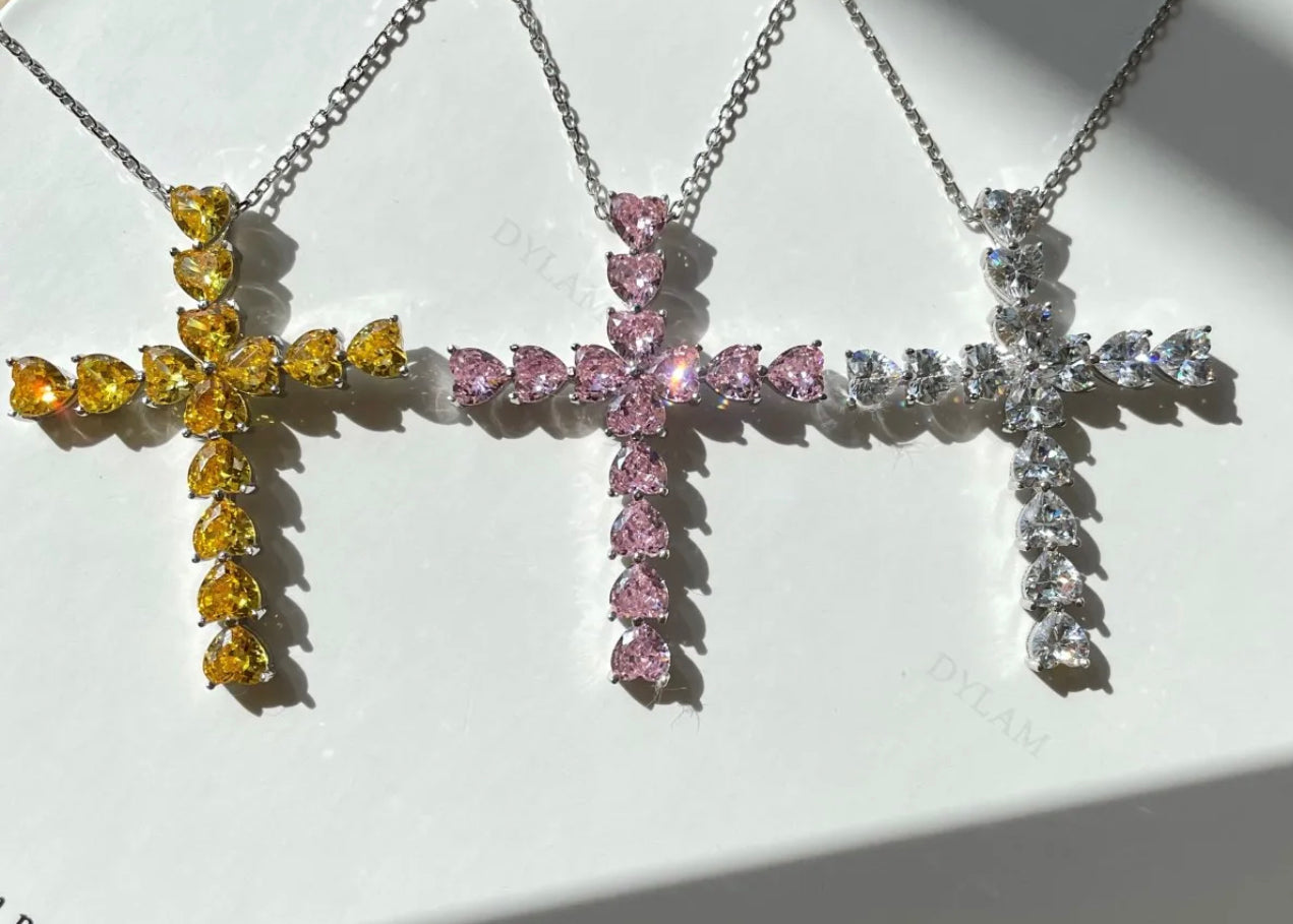 GODDESS CROSS NECKLACE