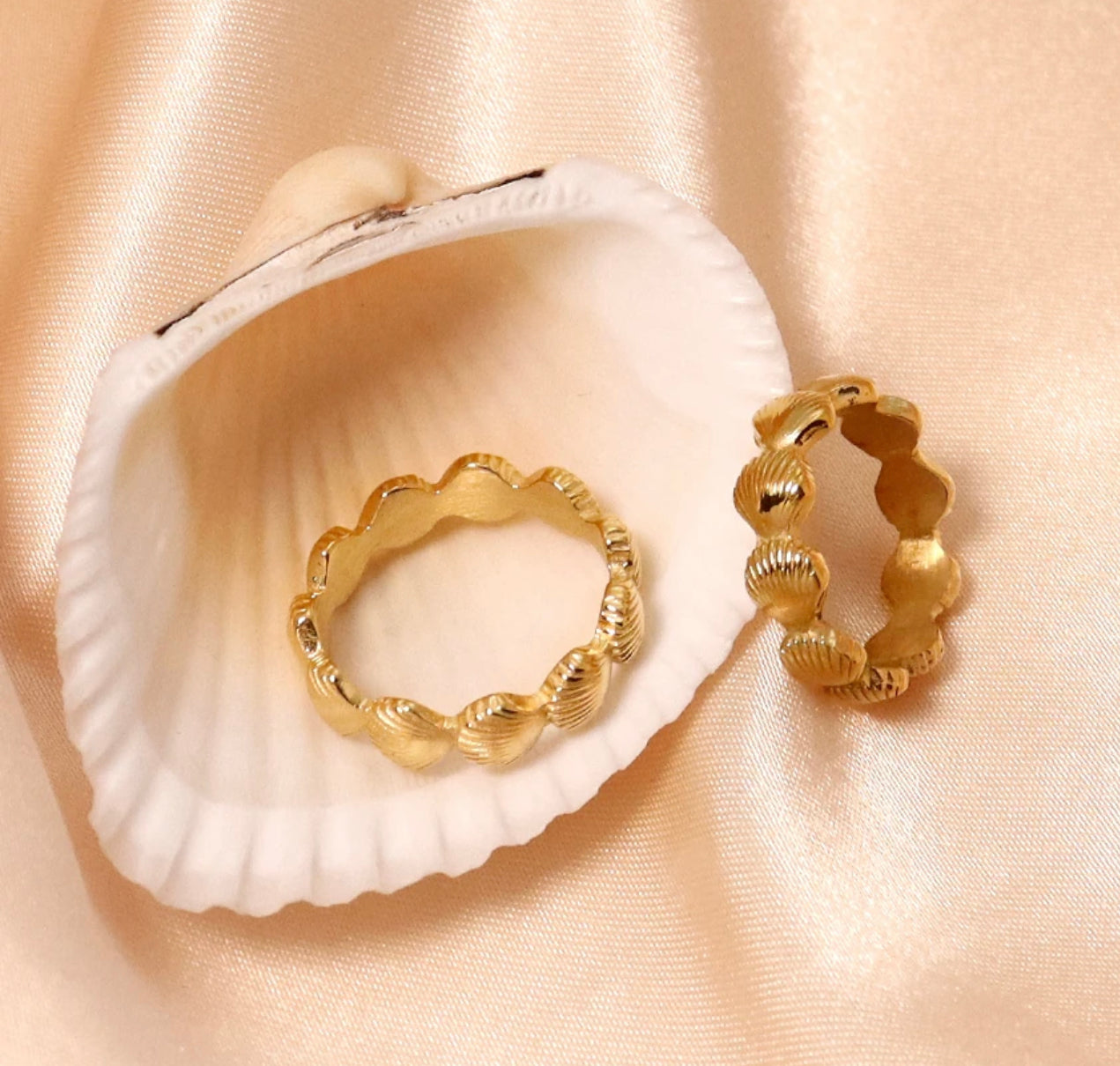 SHELL SUMMER RING