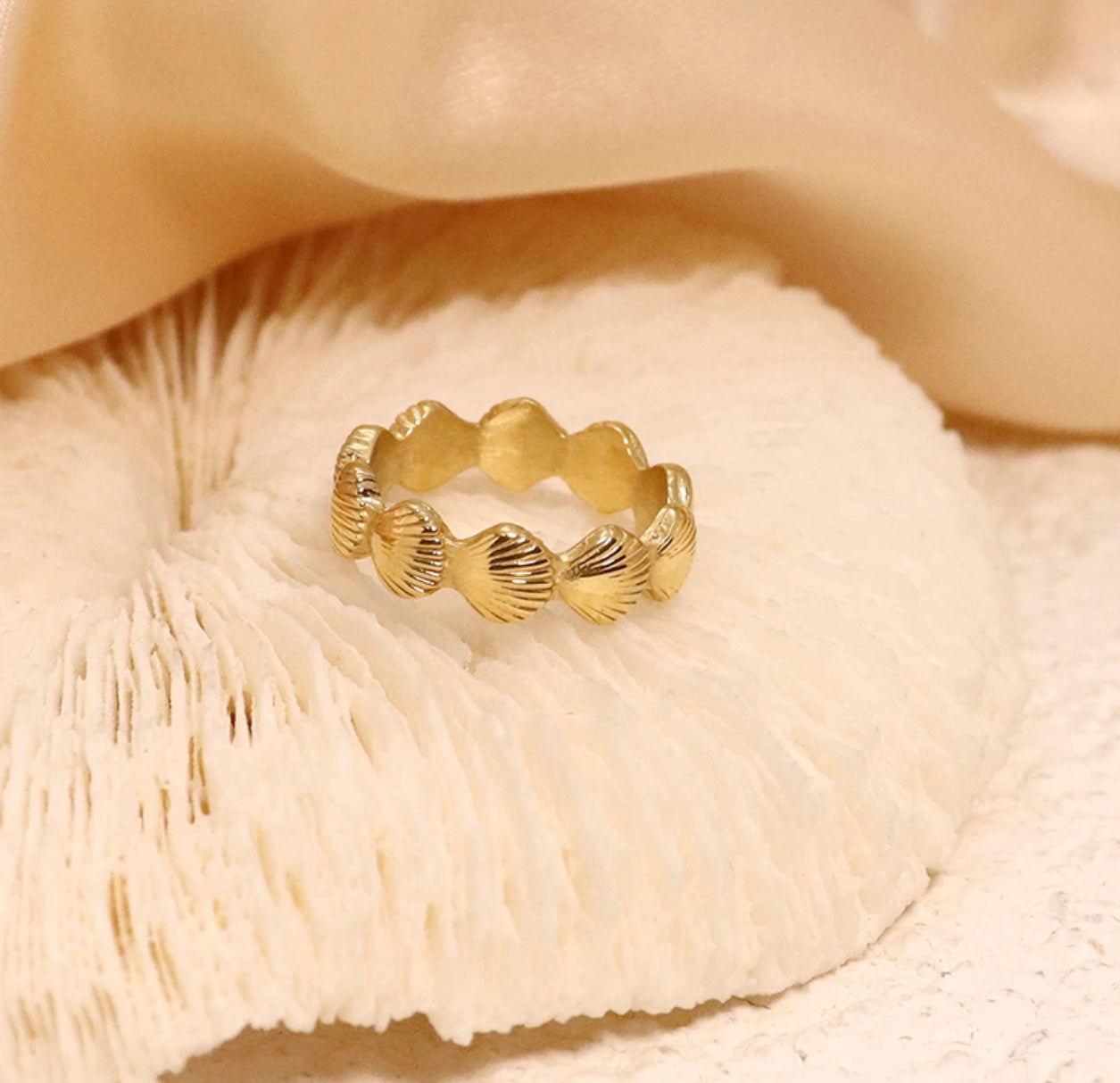 SHELL SUMMER RING