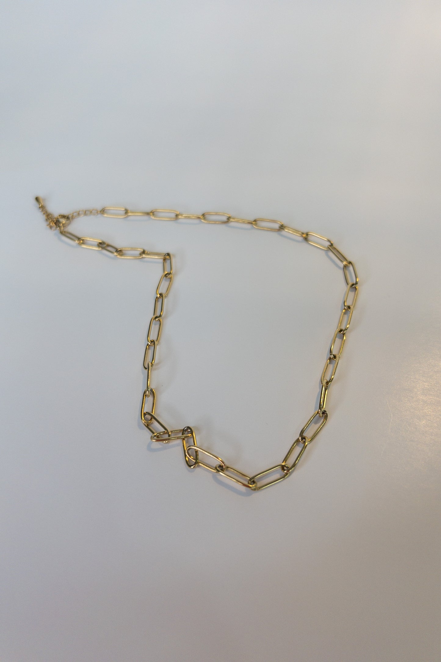 PAPER CLIP NECKLACE SMALL