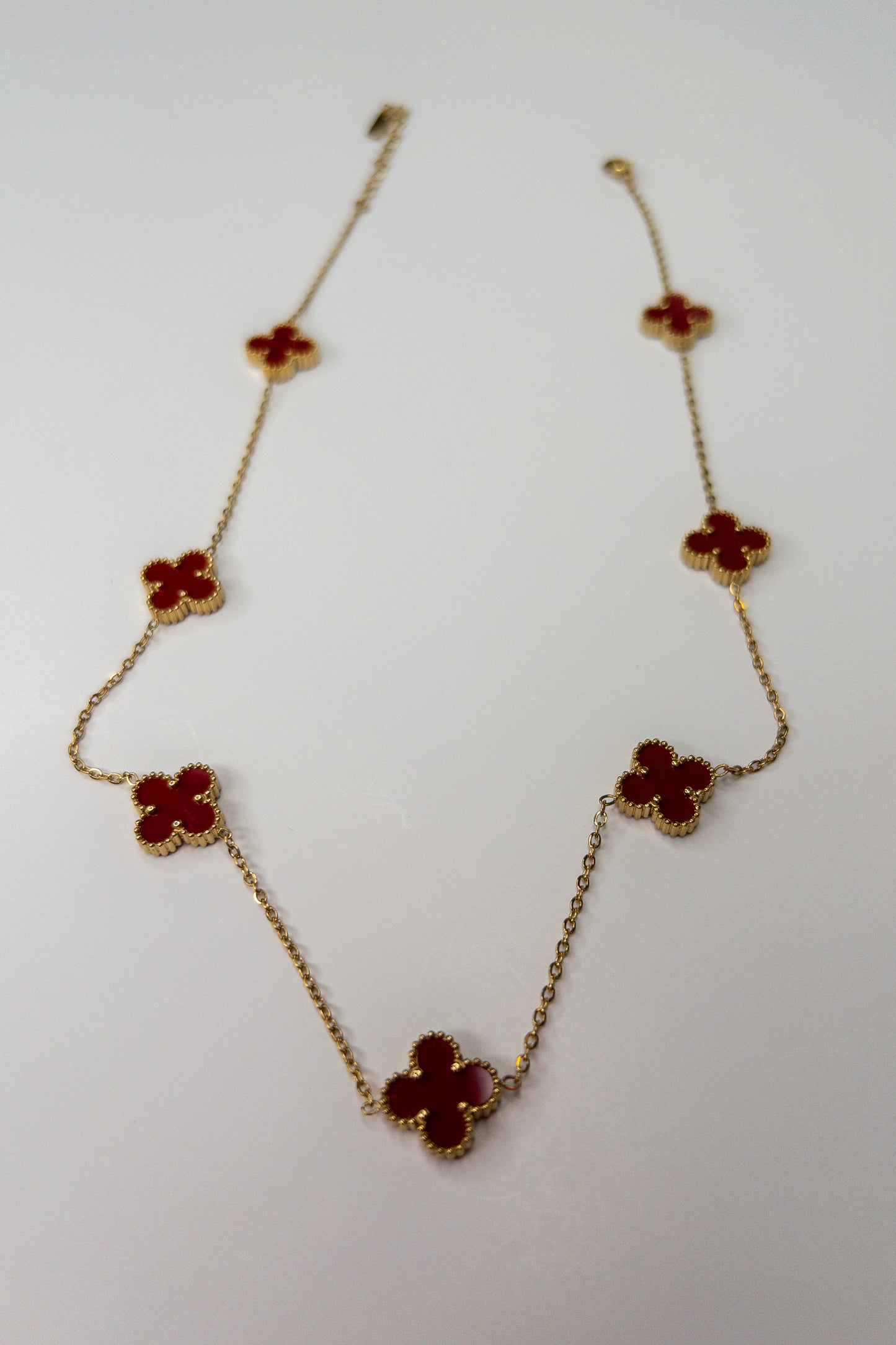 MULTI CLOVER NECKLACE