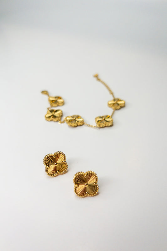 CLOVER GOLD SET