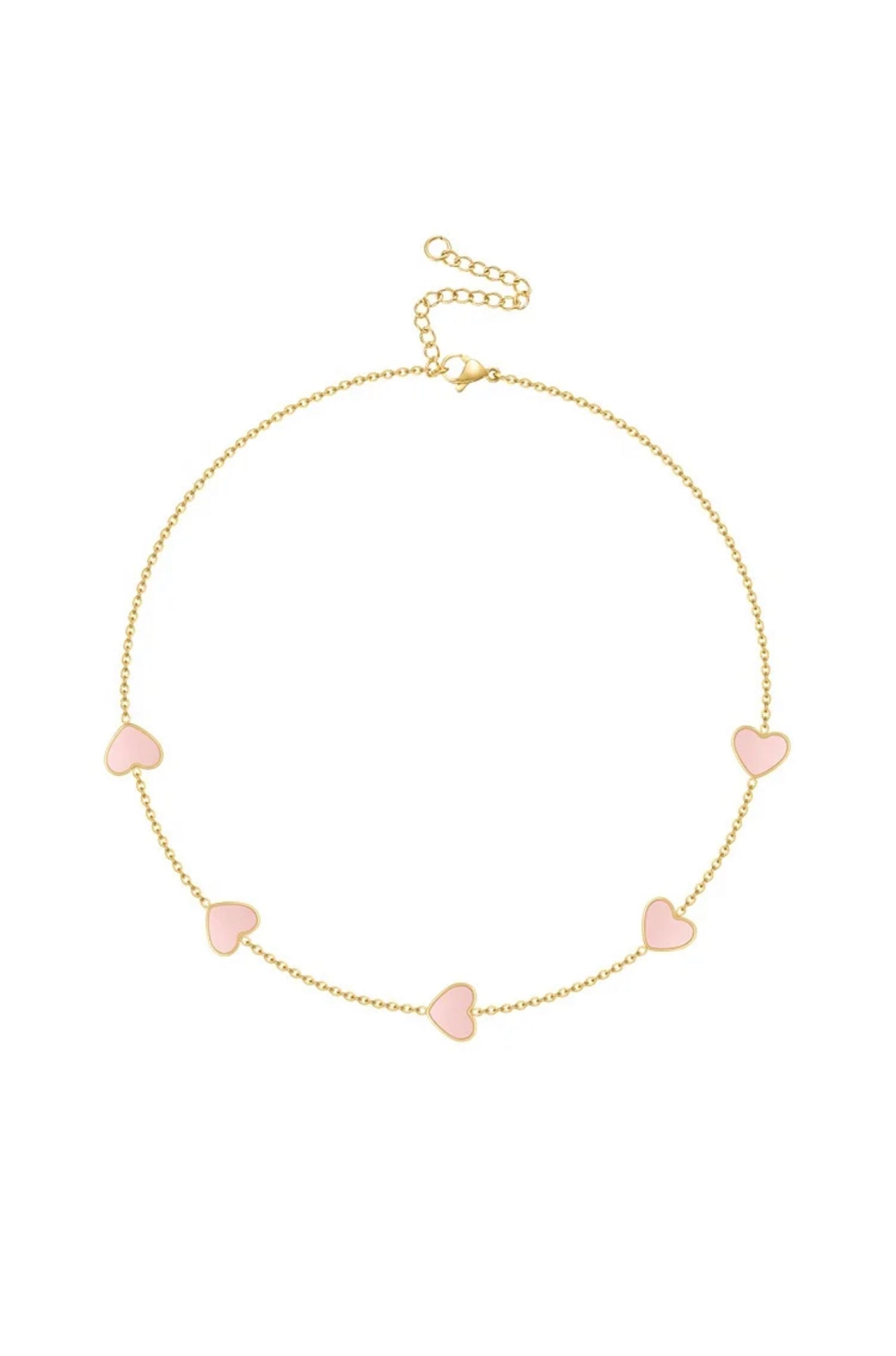 COLOR HEART CHOKER