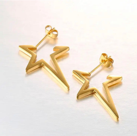 STAR STUD EARRINGS