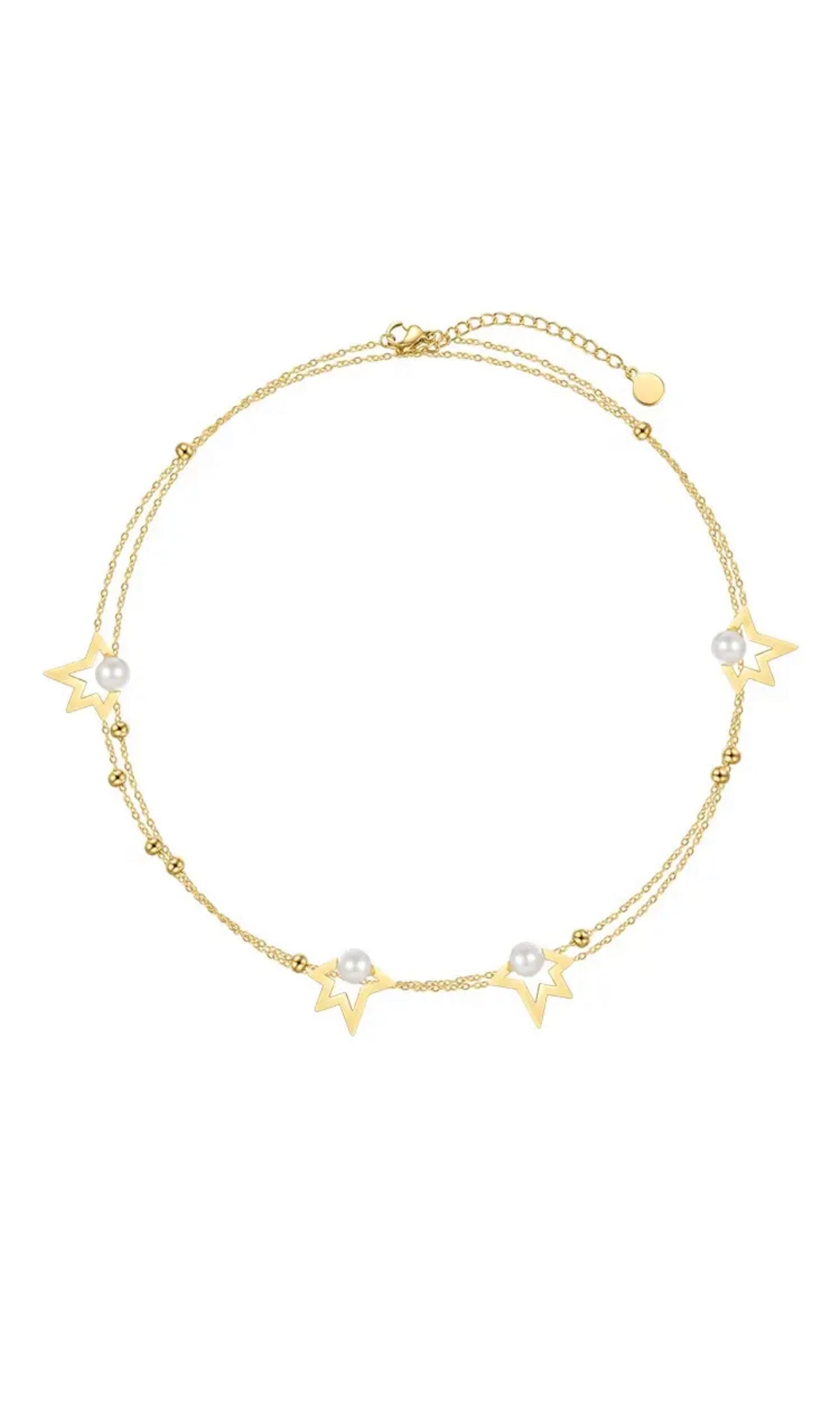 STARS  LONG NECKLACE